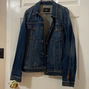 7 for all mankind denim jacket